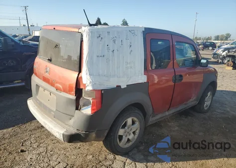 2005 Honda Element Ex from USA, damaged, VIN 5J6YH28665L004523